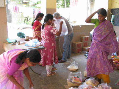 Chennai / Fischerdorf nach der Tsunami-Welle