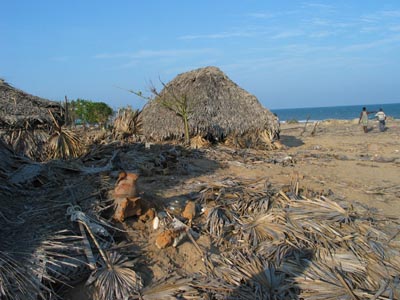 Chennai / Fischerdorf nach der Tsunami-Welle
